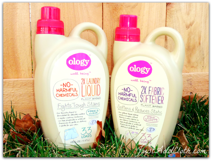 Ology Natural Laundry Detergent and